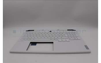 Lenovo 5CB1N62132 C-Cover with keyboard, UK English, White, RGB Backlight, UK