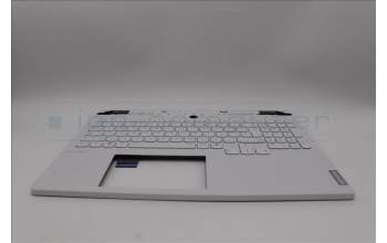 Lenovo 5CB1N62136 C-Cover with keyboard, Spanish, White, RGB Backlight, UK