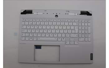 Lenovo 5CB1N62141 C-Cover with keyboard, Portuguese, White, RGB Backlight, UK