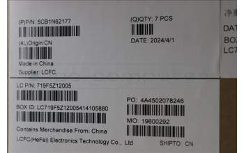 Lenovo 5CB1N62177 Cover L 83DN A_YG_LG