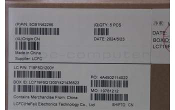 Lenovo 5CB1N62256 Tastatur inkl. Topcase ASM_EURO ENG L83DNTT PS
