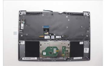 Lenovo 5CB1N62391 C-Cover with keyboard, Spanish, Fingerprint, Forcepad, UK