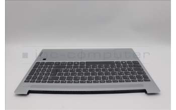 Lenovo 5CB1N65014 C-Cover with keyboard, Italian, Cloud Grey, Backlight, Fingerprint, UK