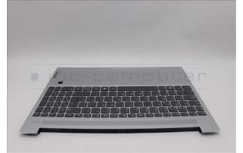 Lenovo 5CB1N65015 C-Cover with keyboard, Spanish, Cloud Grey, Backlight, Fingerprint, UK