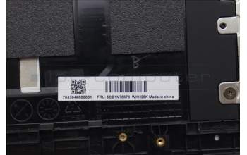 Lenovo 5CB1N78873 C-Cover with keyboard, German, Cloud Grey, Backlight, Fingerprint, UK