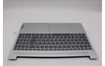Lenovo 5CB1N78895 C-Cover with keyboard, UK English, Cloud Grey, Backlight, Non-Fingerprint, UK