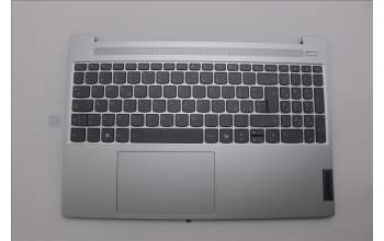 Lenovo 5CB1N78896 C-Cover with keyboard, Italian, Cloud Grey, Backlight, Non-Fingerprint, UK
