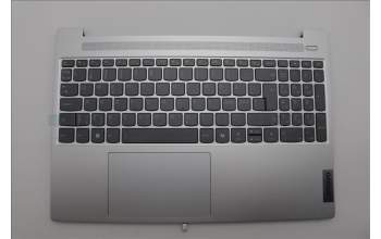 Lenovo 5CB1N78902 C-Cover with keyboard, Nordic, Cloud Grey, Backlight, Non-Fingerprint, UK