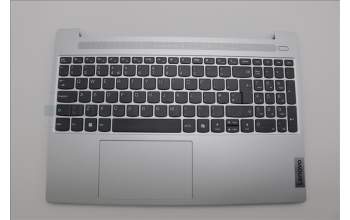 Lenovo 5CB1N78956 C-Cover with keyboard, UK English, Cloud Grey, Non-Backlight, Non-Fingerprint, UK