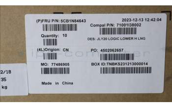 Lenovo 5CB1N84643 Lower Case C 83DH LG H