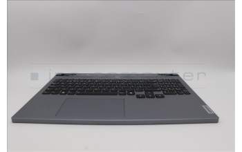 Lenovo 5CB1N84659 C-Cover with keyboard, Portuguese, Luna Grey, Backlight, UK