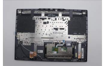 Lenovo 5CB1N84664 C-Cover with keyboard, German, Luna Grey, Backlight, UK