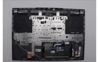 Lenovo 5CB1N84666 C-Cover with keyboard, Hungarian, Luna Grey, Backlight, UK