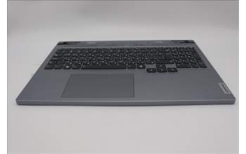 Lenovo 5CB1N84671 C-Cover with keyboard, Bulgarian, Luna Grey, Backlight, UK