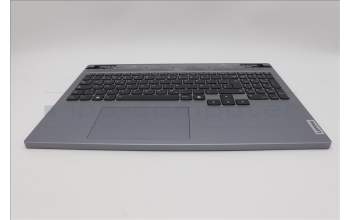 Lenovo 5CB1N84695 C-Cover with keyboard, German, Luna Grey, RGB Backlight, UK