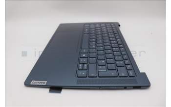 Lenovo 5CB1N90749 C-Cover with keyboard, UK English, Tidal Teal, w/puresight pro logo, UK