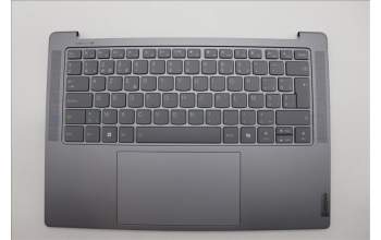 Lenovo 5CB1N90757 C-Cover with keyboard, Belgian, Luna Grey, w/puresight pro logo, UK
