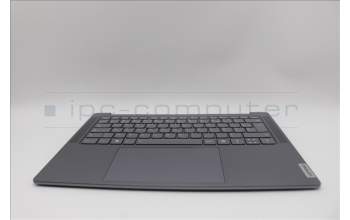 Lenovo 5CB1N90769 C-Cover with keyboard, French, Luna Grey, w/puresight pro logo, US