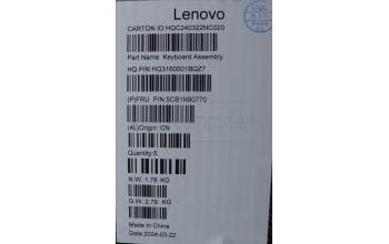 Lenovo 5CB1N90770 Tastatur inkl. Topcase ASM FRA H 83E3 LG