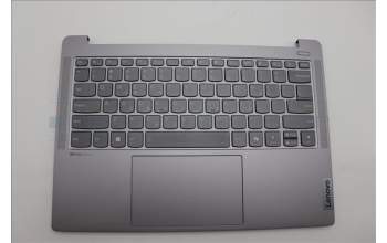 Lenovo 5CB1N90830 C-Cover with keyboard, Greek, Arctic Grey, US
