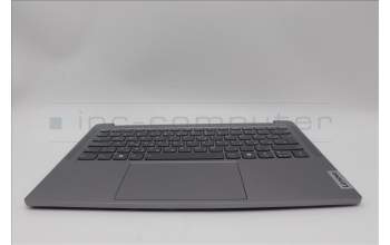 Lenovo 5CB1N90832 C-Cover with keyboard, Hungarian, Arctic Grey, UK