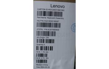 Lenovo 5CB1N90834 Tastatur inkl. Topcase ASM ITA H 83D3 ARGY