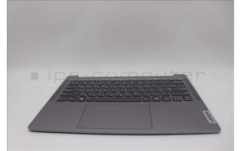 Lenovo 5CB1N90848 C-Cover with keyboard, Ukraine, Arctic Grey, US