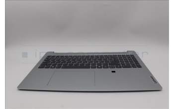 Lenovo 5CB1N90979 C-Cover with keyboard, Spanish, Cloud Grey, Backlight, Fingerprint, UK