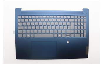 Lenovo 5CB1N91056 C-Cover with keyboard, French, Abyss Blue, Backlight, Fingerprint, US