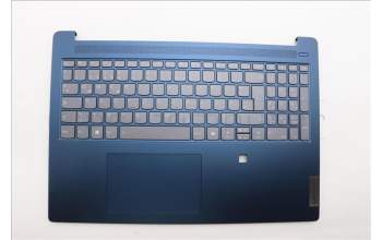 Lenovo 5CB1N91057 C-Cover with keyboard, German, Abyss Blue, Backlight, Fingerprint, UK