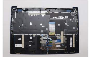Lenovo 5CB1N91060 C-Cover with keyboard, Belgian, Abyss Blue, Backlight, Fingerprint, UK