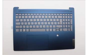 Lenovo 5CB1N91064 C-Cover with keyboard, Bulgarian, Abyss Blue, Backlight, Fingerprint, UK