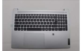 Lenovo 5CB1N92822 C-Cover with keyboard, Spanish, Cloud Grey, Non-Backlight, Fingerprint, UK