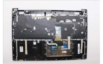 Lenovo 5CB1N92829 C-Cover with keyboard, German, Cloud Grey, Non-Backlight, Fingerprint, UK