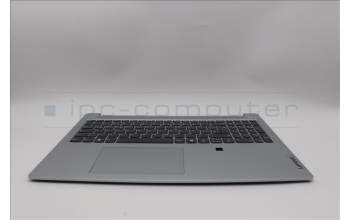 Lenovo 5CB1N92829 C-Cover with keyboard, German, Cloud Grey, Non-Backlight, Fingerprint, UK