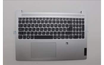 Lenovo 5CB1N92835 C-Cover with keyboard, Switzerland, Cloud Grey, Non-Backlight, Fingerprint, UK