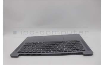 Lenovo 5CB1N94707 C-Cover with keyboard, German, Arctic Grey, Non-Backlight, Non-Fingerprint, UK
