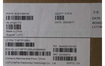 Lenovo 5CB1N94791 Tastatur inkl. Topcase ASM_FRA L 83E5AG BL