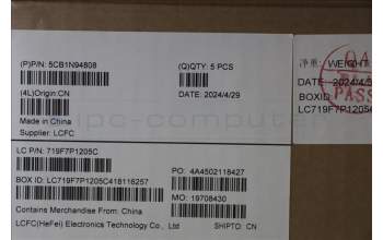 Lenovo 5CB1N94808 Tastatur inkl. Topcase schweiz L 83E5AG BL