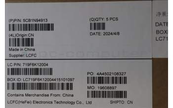 Lenovo 5CB1N94913 C-Cover with keyboard, Bulgarian, Arctic Grey, UK