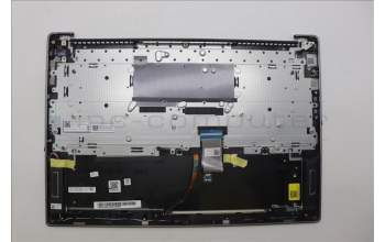 Lenovo 5CB1N95011 C-Cover with keyboard, German, Arctic Grey, UK