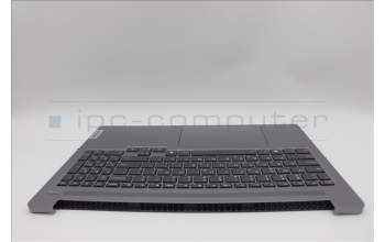 Lenovo 5CB1N95012 C-Cover with keyboard, Greek, Arctic Grey, US