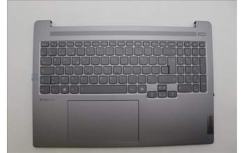 Lenovo 5CB1N95040 C-Cover with keyboard, French, Arctic Grey, US