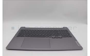 Lenovo 5CB1N95050 C-Cover with keyboard, Portuguese, Arctic Grey, UK