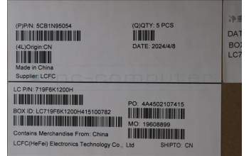 Lenovo 5CB1N95054 C-Cover with keyboard,Slovenian,Arctic Grey