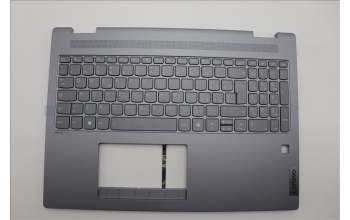Lenovo 5CB1N95065 C-Cover with keyboard, Italian, Luna Grey, Fingerprint, UK