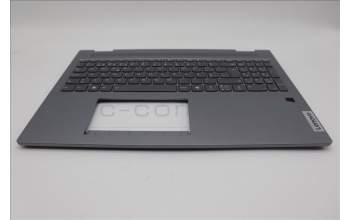 Lenovo 5CB1N95069 C-Cover with keyboard, Portuguese, Luna Grey, Fingerprint, UK