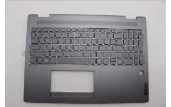 Lenovo 5CB1N95074 C-Cover with keyboard, Russian, Luna Grey, Fingerprint, US