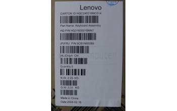 Lenovo 5CB1N95089 Tastatur inkl. Topcase ASM CZE/SLK H83DS FP LG