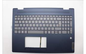 Lenovo 5CB1N95096 C-Cover with keyboard, Italian, Cosmic Blue, Fingerprint, UK